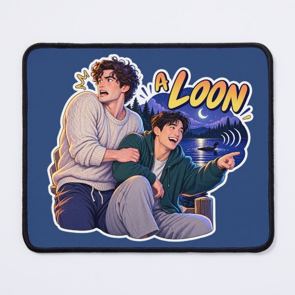 Item preview, A Loon - Heated Rivalry designed and sold by mmromance.