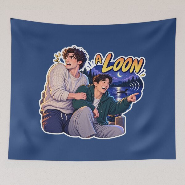 Item preview, A Loon - Heated Rivalry designed and sold by mmromance.