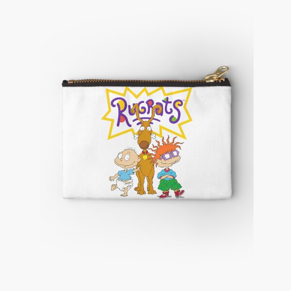 Item preview, Brown Dog Standing Between Two Cartoon Babies designed and sold by Best-GRD.