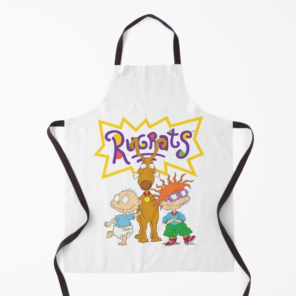 Item preview, Brown Dog Standing Between Two Cartoon Babies designed and sold by Best-GRD.
