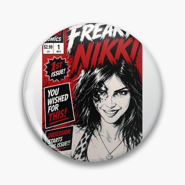 Item preview, Obsession Freaky Nikki Inspired Comic Cover designed and sold by SiobhanStolfi8c.