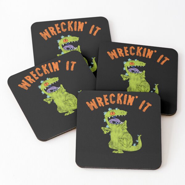 Item preview, Wreckin It Green Dinosaur designed and sold by RIDVAN | Visual Art & Design.