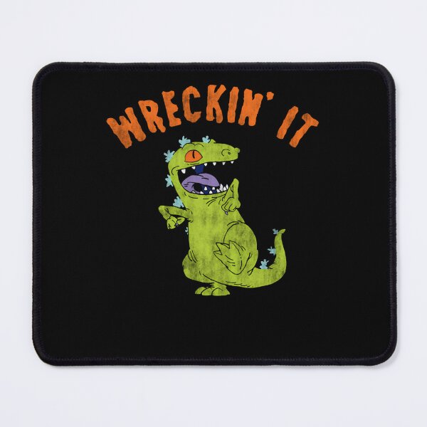 Item preview, Wreckin It Green Dinosaur designed and sold by RIDVAN | Visual Art & Design.