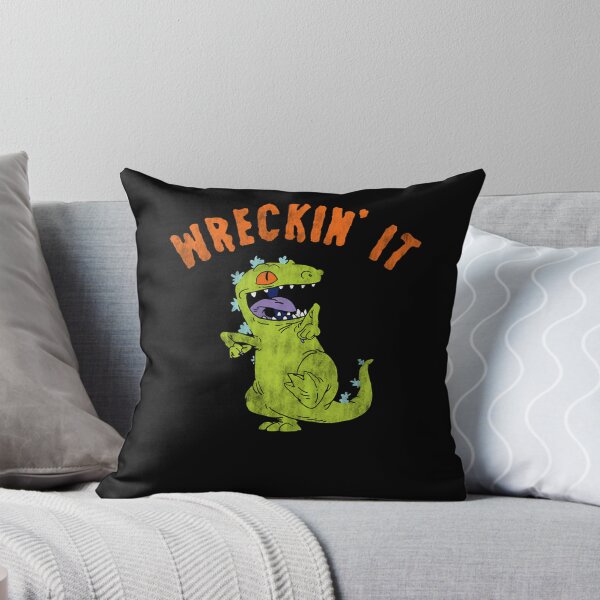 Item preview, Wreckin It Green Dinosaur designed and sold by RIDVAN | Visual Art & Design.