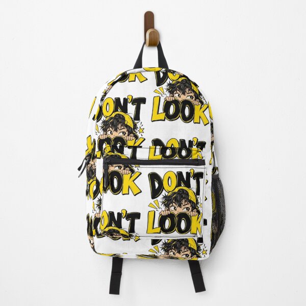 Item preview, Don't Look Anime Boy - Peeking Yellow Cap Manga Streetwear designed and sold by smouzy.