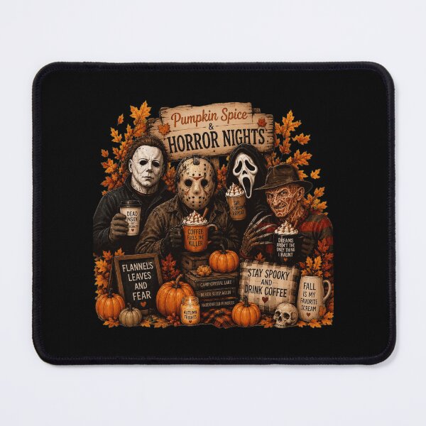 Item preview, Spooky Autumn Nights Coffee Squad designed and sold by Elizabeth68301.