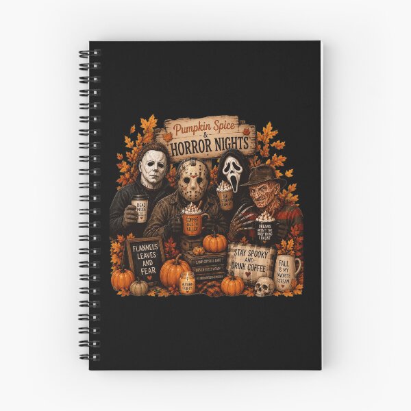 Item preview, Spooky Autumn Nights Coffee Squad designed and sold by Elizabeth68301.