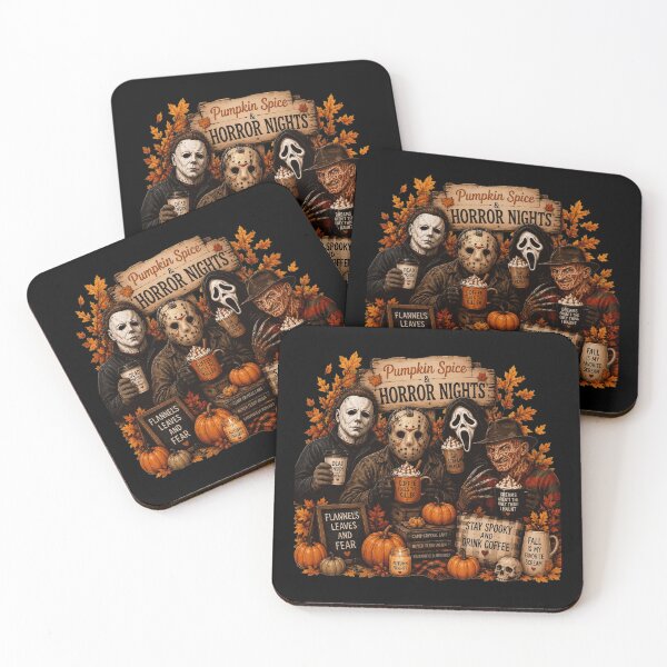 Item preview, Spooky Autumn Nights Coffee Squad designed and sold by Elizabeth68301.