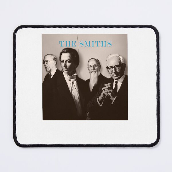 Item preview, Light Blue Band Name Above Sepia Portrait Of Four Men designed and sold by Ceraverse20.