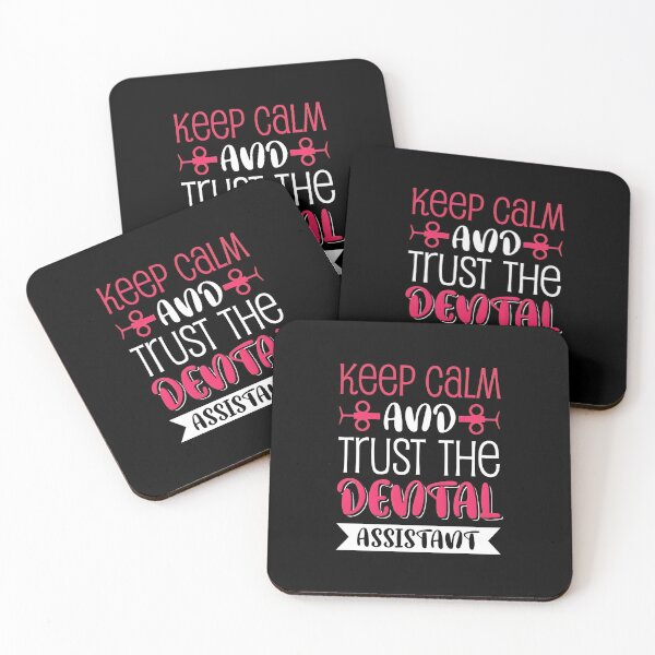 Item preview, Keep Calm and Trust Dental Assistant Funny designed and sold by lupkinsdhiatt.
