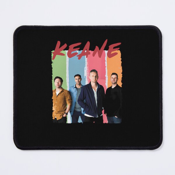 Item preview, Four Band Members Against Colorful Panels With Red Script designed and sold by Ceraverse20.