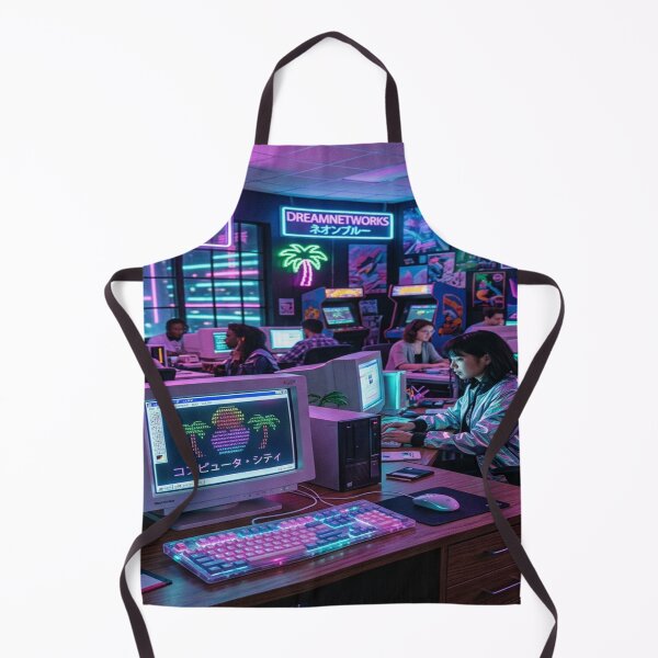 Item preview, Vaporwave 1999 Cyberpunk Office Interior designed and sold by Solomon-Ent-144.
