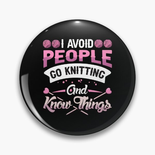 Artikelvorschau, Strickhobby-Humor Grafikdesign entworfen und verkauft von lupkinsdhiatt.