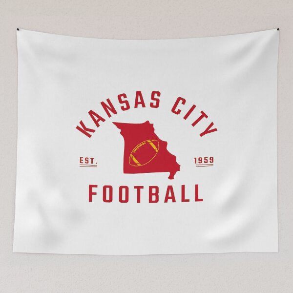 Item preview, Kansas City Football Vintage State Design designed and sold by BrendaKle80915.