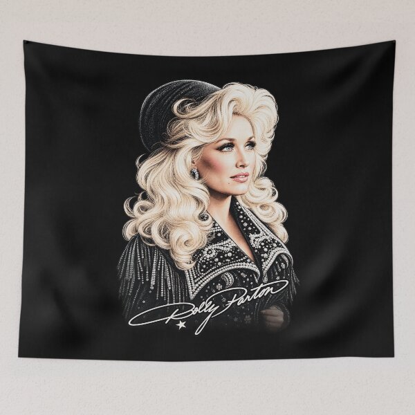 Item preview, Dolly Parton Country Music Legend Vintage Tribute designed and sold by RoJSalo.
