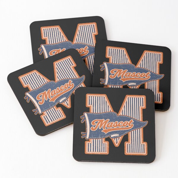 Item preview, Retro Mascot Letter M Vintage Pennant Tee designed and sold by Elizabeth68301.