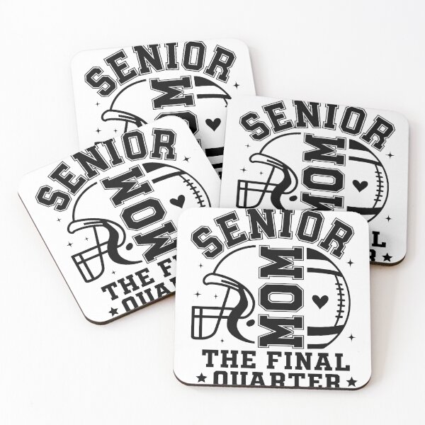 Item preview, Senior Mom Final Quarter Football designed and sold by JuliaGall25934.