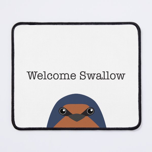 Item preview, Cute Welcome Swallow Face designed and sold by Rebeccatiana.nz.