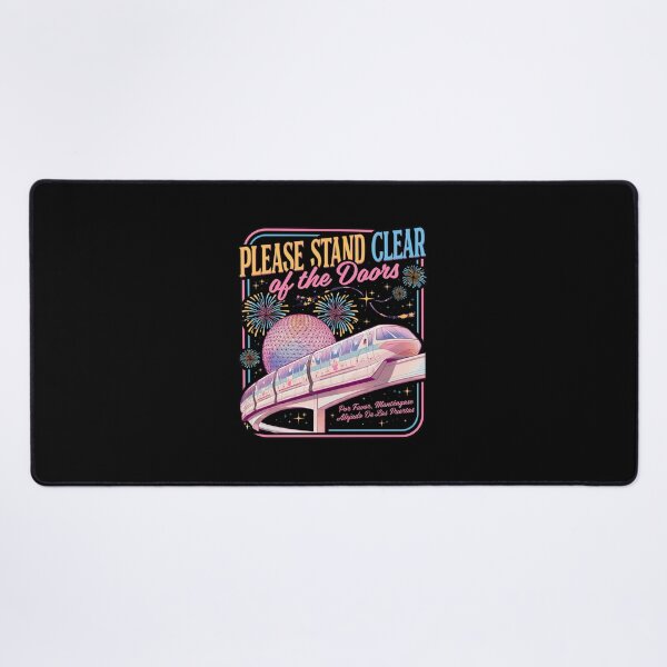 Item preview, Retro Theme Park Monorail & Fireworks designed and sold by Christoph37344.