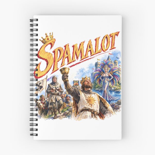 Item preview, Spamalot the Musical designed and sold by Lyric Vault - Rock on.