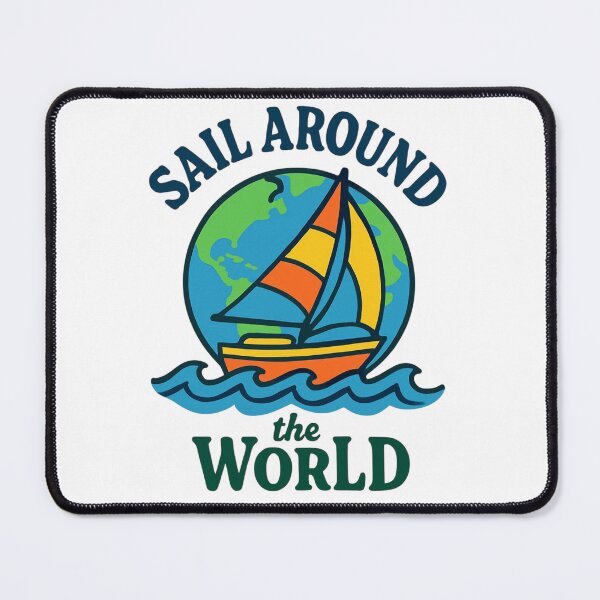 Item preview, sail around the world - travel designed and sold by GUNAPRIYAA.