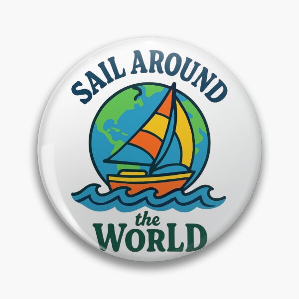Item preview, sail around the world - travel  designed and sold by GUNAPRIYAA.