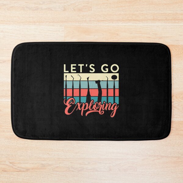 Item preview, Let's Go Exploring Dental Tools Retro Vintage Design designed and sold by lupkinsdhiatt.