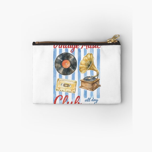 Item preview, Vintage Music Club – Vinyl, Turntable & Cassette designed and sold by Nacho Average Designs.