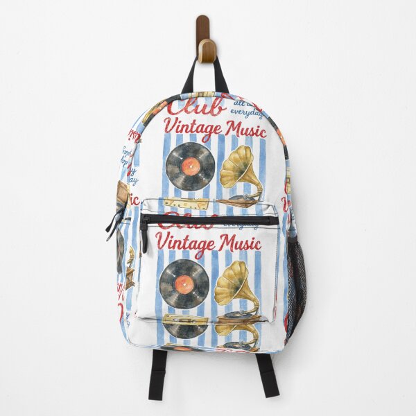 Item preview, Vintage Music Club – Vinyl, Turntable & Cassette designed and sold by Nacho Average Designs.