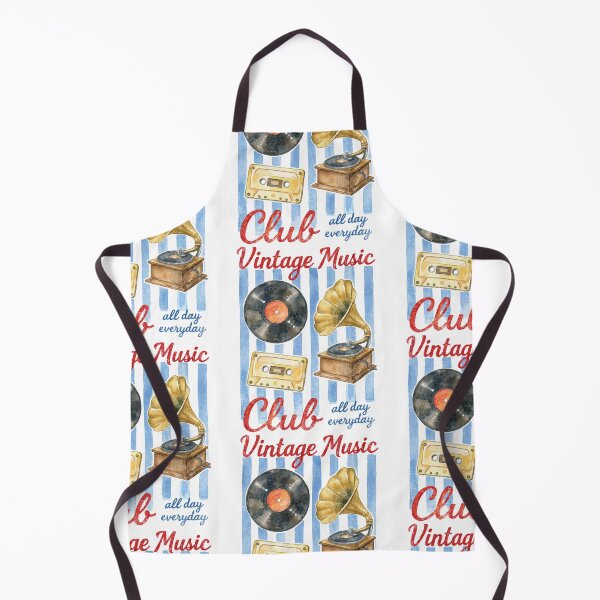 Item preview, Vintage Music Club – Vinyl, Turntable & Cassette designed and sold by Nacho Average Designs.