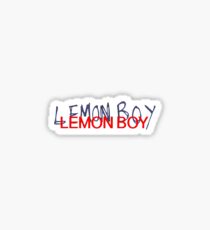 lemon boy Sticker