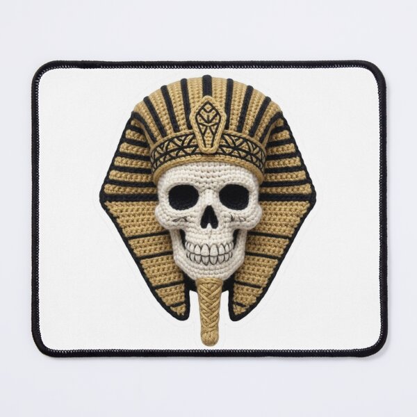 Item preview, Egyptian Pharaoh Skeleton Amigurumi designed and sold by ManikRaja.