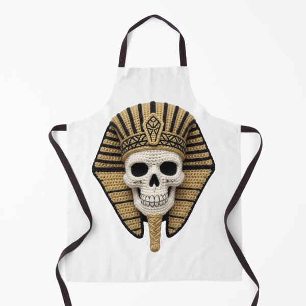 Item preview, Egyptian Pharaoh Skeleton Amigurumi designed and sold by ManikRaja.