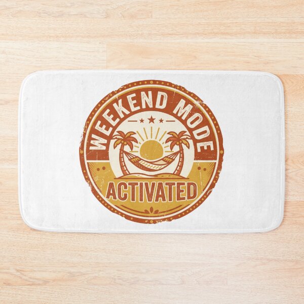 Item preview, Labor Day Weekend Mode Activated Retro Badge designed and sold by larbimalki.