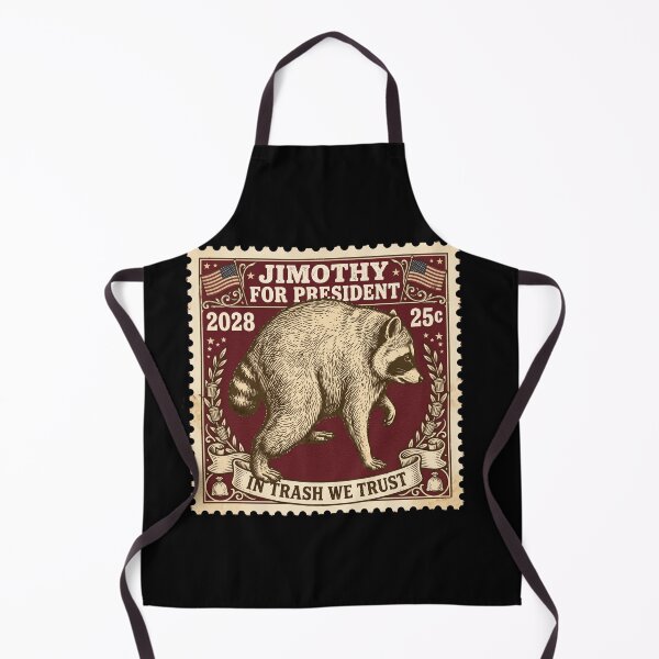 Item preview, Jimothy Raccoon President 2028 In Trash We Trust designed and sold by d247.