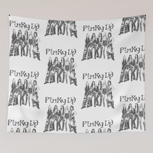 Item preview, KATSEYE Pinky Up Track Vintage Silhouette designed and sold by moamaxshop.