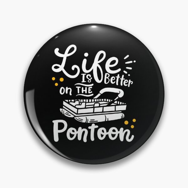Item preview, Life is Better on The Pontoon Boat Summer Water designed and sold by lupkinsdhiatt.