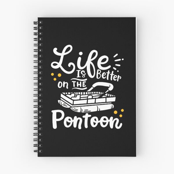 Item preview, Life is Better on The Pontoon Boat Summer Water designed and sold by lupkinsdhiatt.