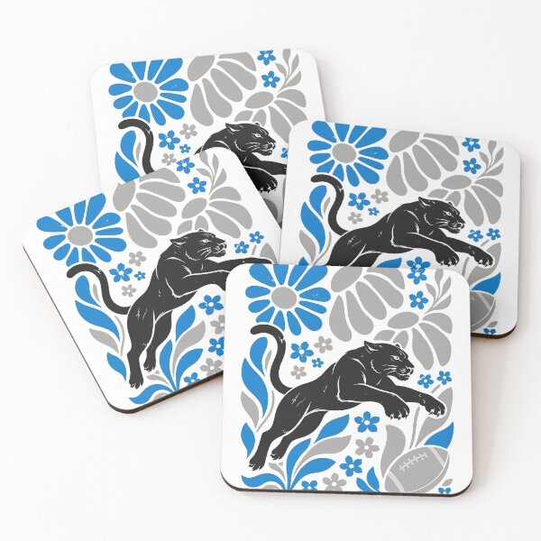 Item preview, Retro Floral Panther Football Graphic designed and sold by BrendaKle80915.