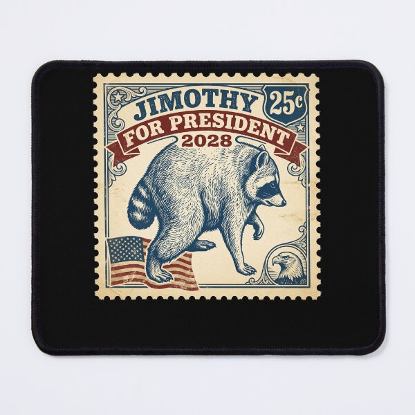 Item preview, Jimothy For President 2028 Raccoon Election designed and sold by d247.