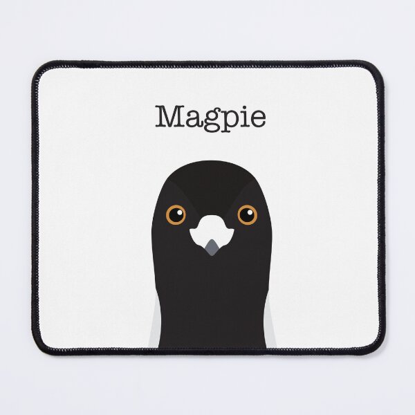 Item preview, Cute Magpie Face designed and sold by Rebeccatiana.nz.