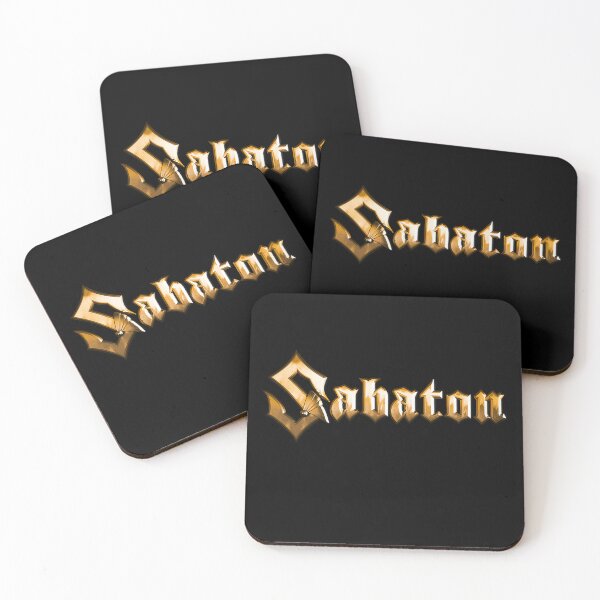 Item preview, Metallic Gold Gothic Text Black Background designed and sold by PAOK1976.