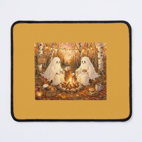 Item preview, Ghosts Making S'mores by the Campfire designed and sold by Novel Works Studio.