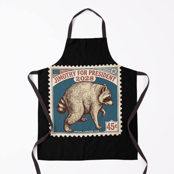 Item preview, Jimothy For President 2028 Raccoon Election Stamp designed and sold by d247.