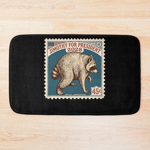Item preview, Jimothy For President 2028 Raccoon Election Stamp designed and sold by d247.