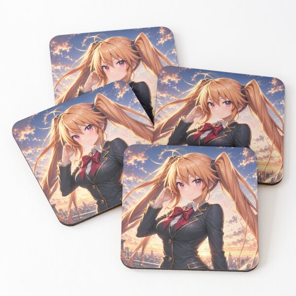 Item preview, Irina Shidou High School DxD Rooftop Sunset designed and sold by SolenneAzur.