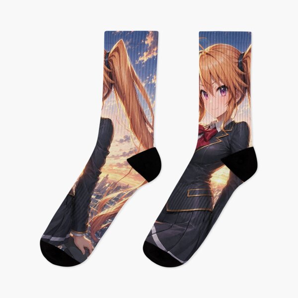 Item preview, Irina Shidou High School DxD Rooftop Sunset designed and sold by SolenneAzur.