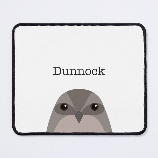 Item preview, Cute Dunnock Face designed and sold by Rebeccatiana.nz.