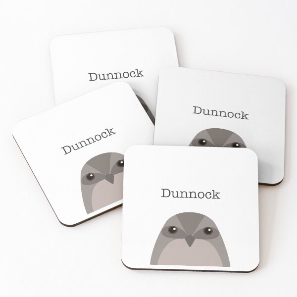 Item preview, Cute Dunnock Face designed and sold by Rebeccatiana.nz.