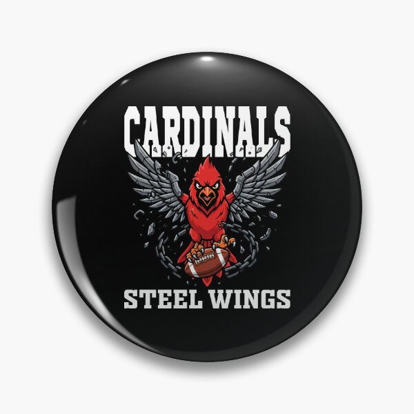 Item preview, CARDINALS STEEL WINGS - AZ CARDINALS designed and sold by KEF Custom.